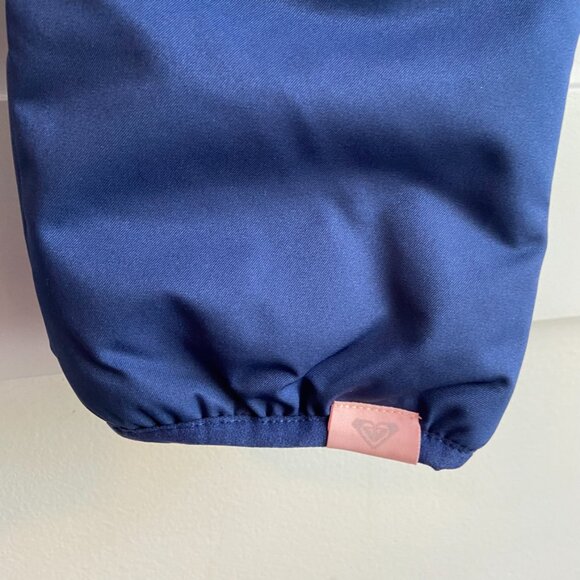 NWT Roxy Medieval Blue Neo Infant Girls' Rose Snow Jumpsuit - Picture 9 of 10